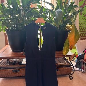 Stylish Women’s Romper In Navy Blue